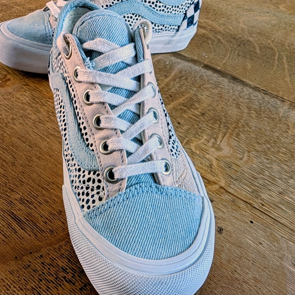 Vans Ultracush Checkered Sneakers Decon SF Mix Match Multi/Marshmallow  6W 4.5M - Picture 2 of 9